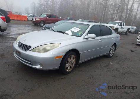 2005 Lexus Es 330 z USA, uszkodzony, nr VIN JTHBA30GX55083594